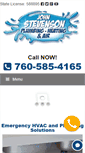 Mobile Screenshot of johnstevensonplumbing.com